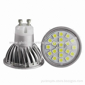 20pcs SMD5050 TUV GU10 LED Spotlight, 4W